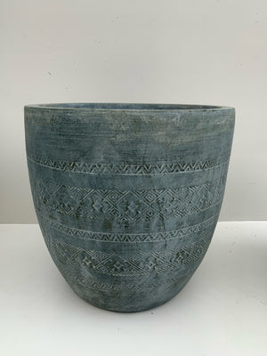 Macetero Aborigen Cilíndrico
