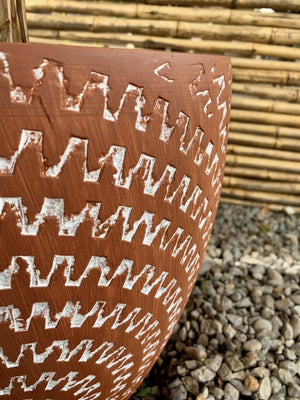 Arreglo Maceta - Papiro Egipcio