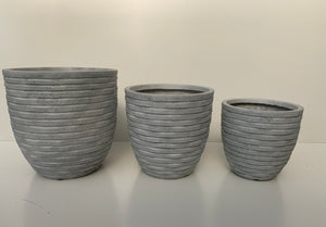 Macetero Rustic-Roma Cilíndrico