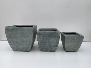 Macetero Tiki Cúbico