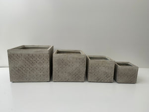 Macetero Mandalas Cubo