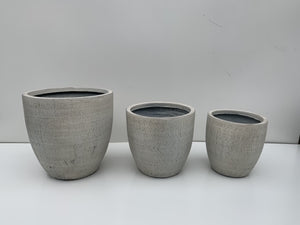 Macetero Mínimal-Precolombino Cilíndrico