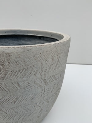 Macetero Mínimal-Precolombino Cilíndrico