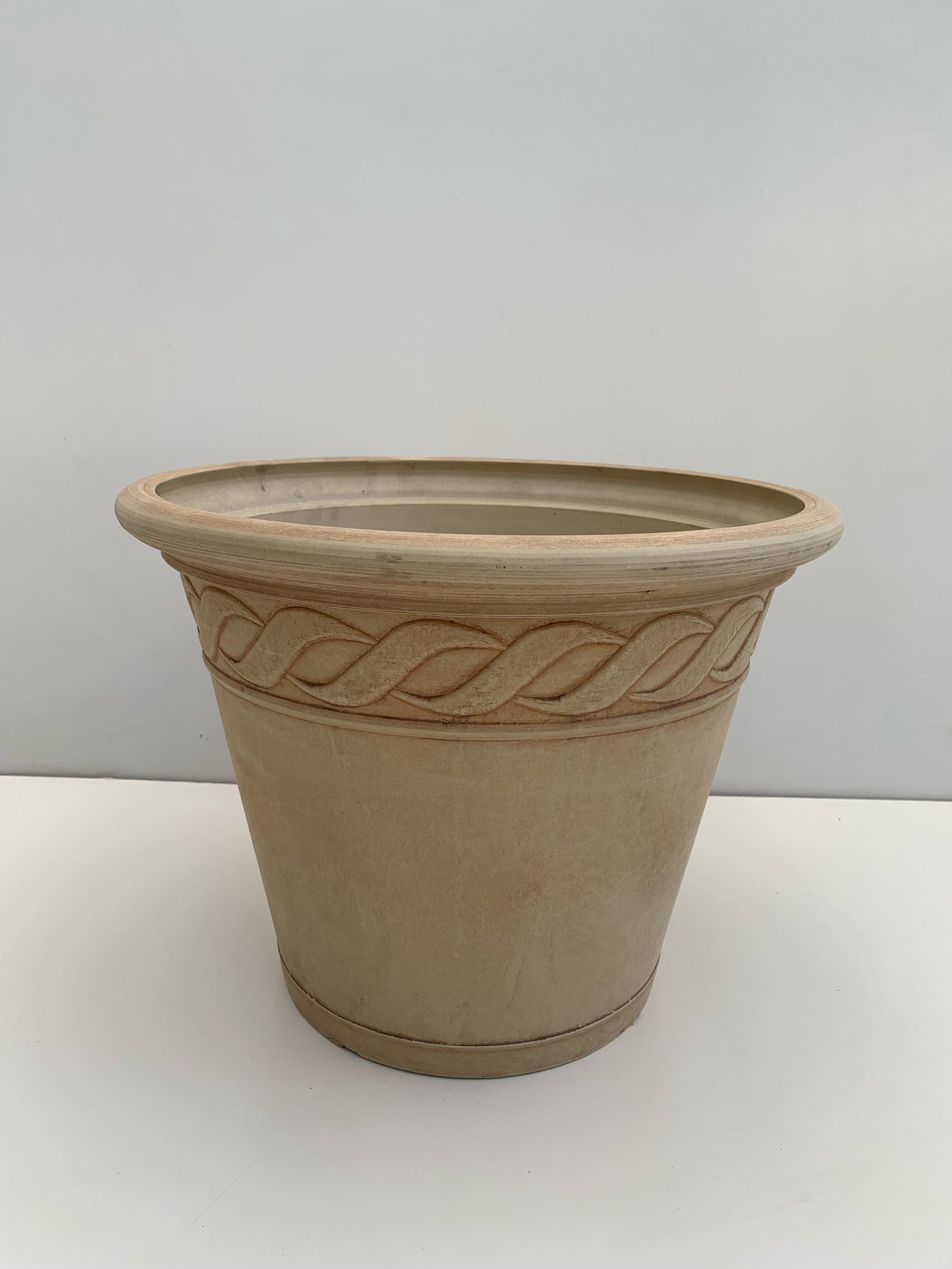 Macetero Olas (Beige)