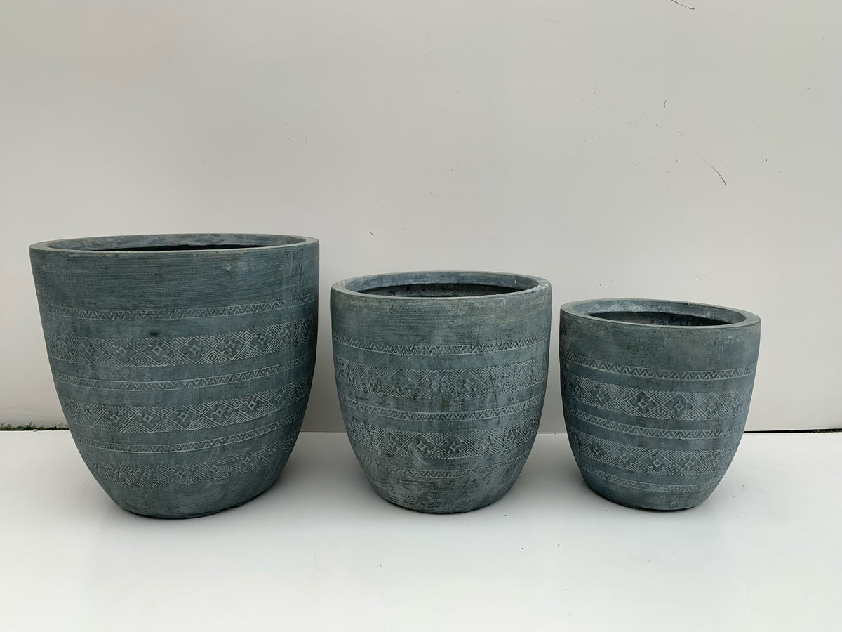 Macetero  Aborigen Cilíndrico