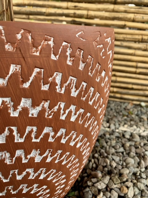 Arreglo Maceta - Papiro Egipcio