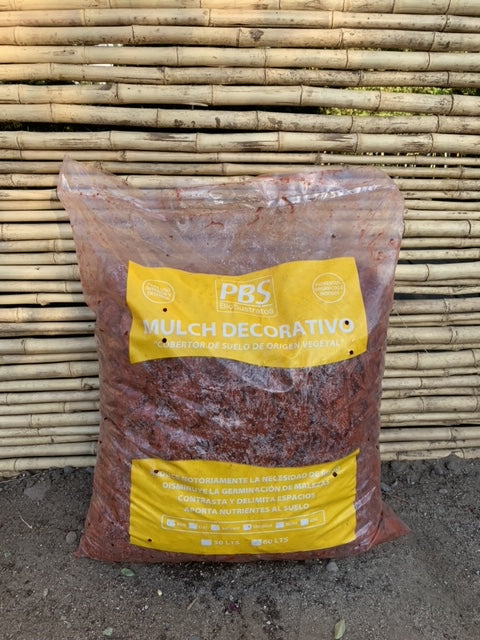 Mulch Decorativo ( Rojo )