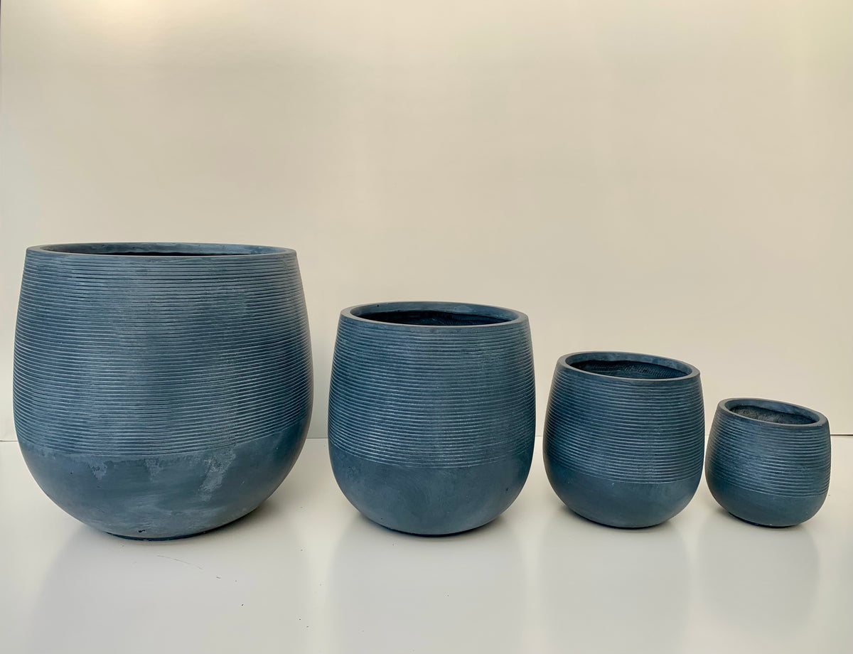 Macetero Piedra-Sur  Cilíndrico