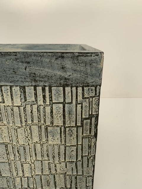 Macetero Rustic-Laja Cubo