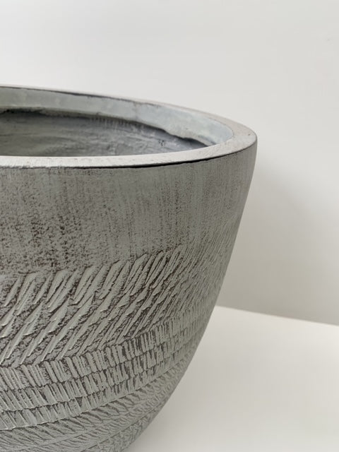 Macetero Mínimal-Rasguños Cilíndrico