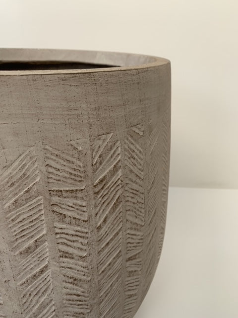 Macetero Flechas Rosa Cilíndrico