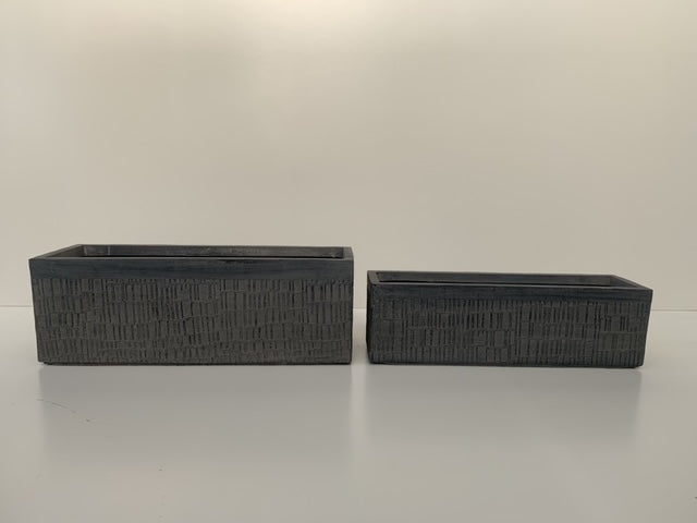 Macetero Grillado Prisma horizontal